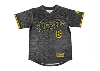 Los Angeles Dodgers Kobe Bryant Lakers Night Giveaway Jersey in Black