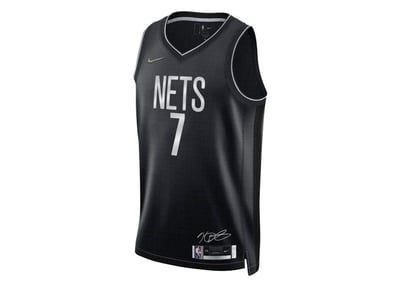 Men's Nike NBA Brooklyn Nets Kevin Durant Jersey in Black