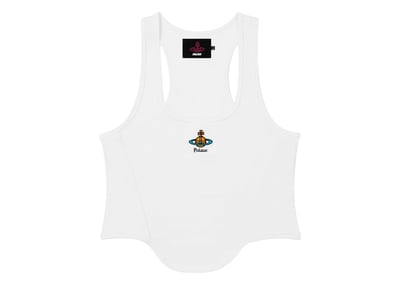 Women's Palace x Vivienne Westwood Corset Rib Vest in White