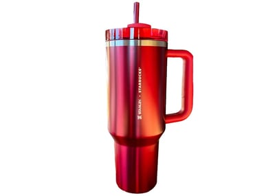 Women's Stanley x Starbucks 40 oz Holiday Tumbler Mug in Red