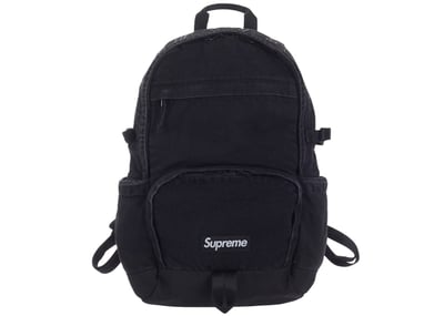 Supreme Denim Backpack in Black