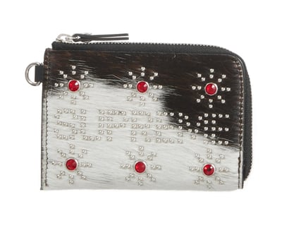Supreme Hollywood Trading Company Studded Wallet in Cow