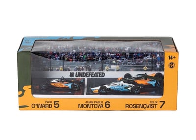 Undefeated x McLaren 1/64 Scale Indy 500 Cars Set