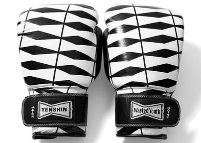 Verdy x Team Tenshin Glove in Black White