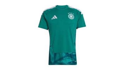 Men's Adidas Germany 2026 Home Replica Goalkeeper Jersey in Active Green
