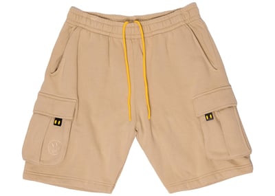 Men's drew house cargo sweatshort in Khaki