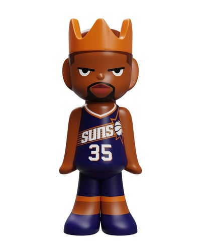 ghostwrite x NBA "Game Face" 2025 Kevin Durant 100%