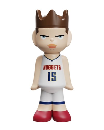 ghostwrite x NBA "Game Face" 2025 Nikola Jokic 100% (Base /50)