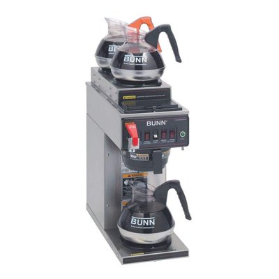 Bunn 12-Cup Automatic Commercial Coffee Brewer with 3-Warmers