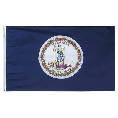Annin Flagmakers 3 ft. x 5 ft. Virginia State Flag