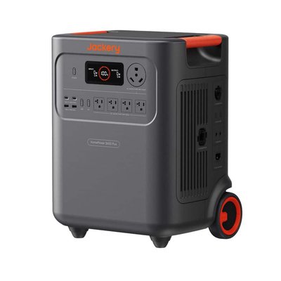 Jackery 3600-Watt/7200-Watt Push Button Start Portable Power Station HomePower 3600 Plus Battery Generator Essential Home Backup