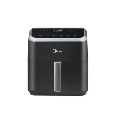 Midea 5.5 Qt. HeatXpress Black Digital Air Fryer with 9-in-1 versatile options