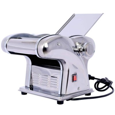 Tatayosi Electric Pasta Maker Cutter Thickness Adjustable 110-Volt 135-Watt 3-Blades Type 2.5 mm Round 4 mm Flat 9 mm Wide Noodle