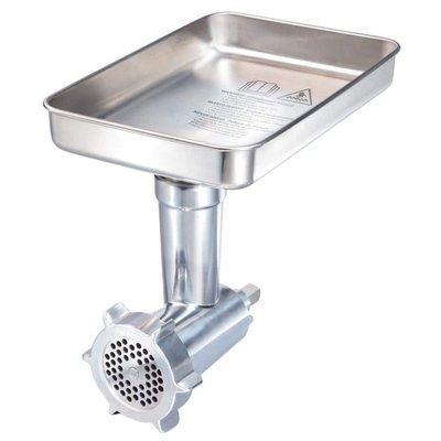 HAMILTON BEACH PROFESSIONAL 0 Qt. Single Speed Stainless Steel Stand Mixer Grinder Attachment for