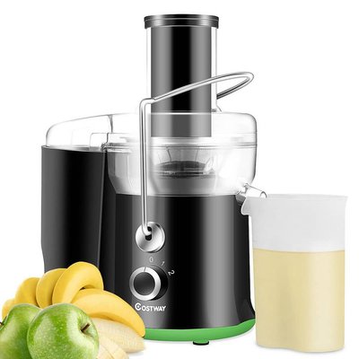 Costway Electric Juicer Centrifugal Juicer with 3 in. Wide Mouth Centrifugal Juice Extractor 2-Speed