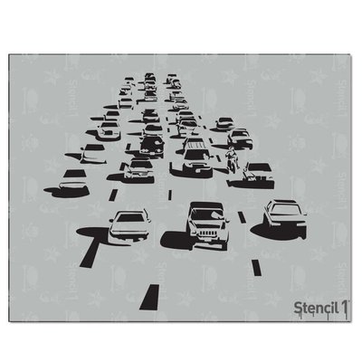 Stencil1 Traffic Stencil