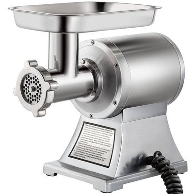 SVOPES Commercial Meat Grinder 550 lb./h 1100 W Electric Meat Mincer ETL Approved Heavy Duty Industrial Mincer Machine Silver