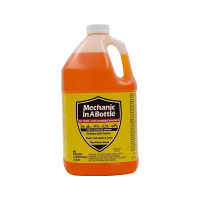 Mechanic in a Bottle 1 Gal. Fuel Additive Gas and Diesel - Fix, Maintain, Protect All Engines