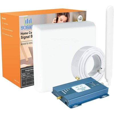 Lukyamzn Cell Phone Signal Booster, Boost 5G 4G LTE Band 13 Verizon Cell Signal Booster for Home and Office