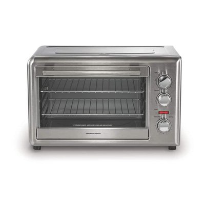 Hamilton Beach Stainless Steel Countertop Oven with Convection and Rotisserie