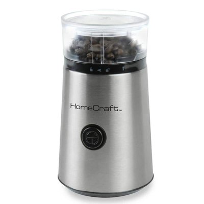 HomeCraft 3 oz. Stainless Steel Coffee Grinder