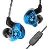 Lukyamzn Blue Wired Gaming Earbuds and In-Ear with Microphone PH00727B115