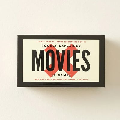 Poorly Explained Movies Game – Movie Lover Gift