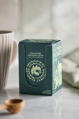 Terrain Wooden Spoon Herbs Mushroom Vanilla Matcha Latte Sachets