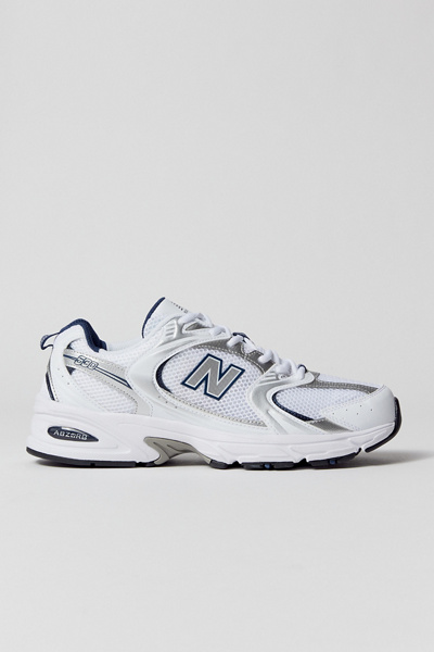 New Balance Men's 530 Sneaker in White with Natural Indigo, Men's at Urban Outfitters
