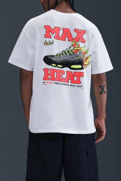 Nike Sportswear Air Max 95 Graphic Tee in White, Men's at Urban Outfitters