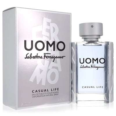 Salvatore Ferragamo Uomo Casual Life Cologne 3.4 oz EDT Spray for Men