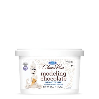 Satin Ice® ChocoPan® Modeling Chocolate, 1lb. in Bright White | 1 lb | Michaels®