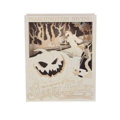 8.5" Sleepy Hollow Book DIY LED Plywood Décor by Make Market® | Michaels®