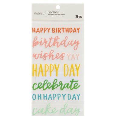 Birthday Wishes Stickers by Recollections™ | Michaels®