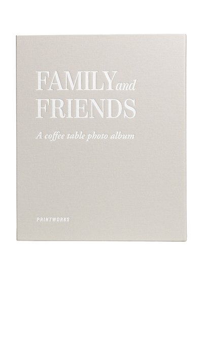 Printworks Photo Album Family And Friends in Beauty: NA.