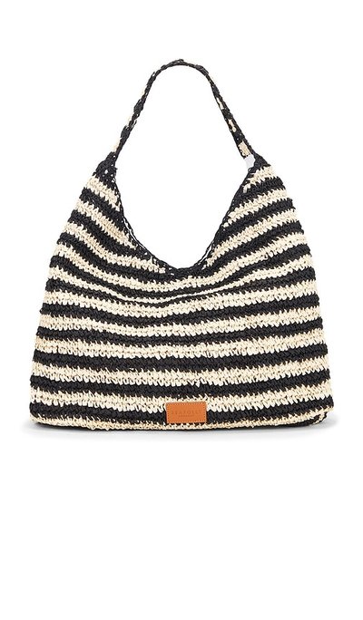 Raffia Stripe Tote
