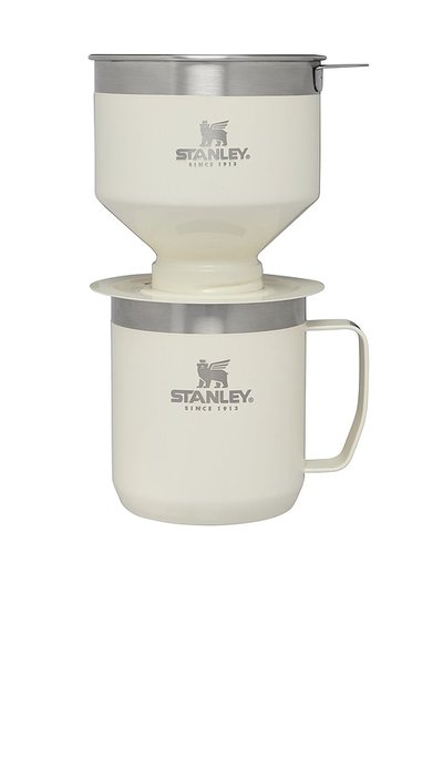 STANLEY The Perfect-Brew Pour Over Set in Cream.