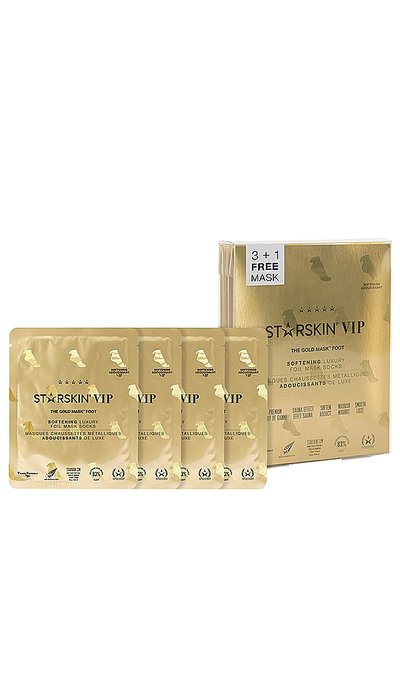 STARSKIN VIP The Gold Mask Foot Value Pack in Beauty: NA.