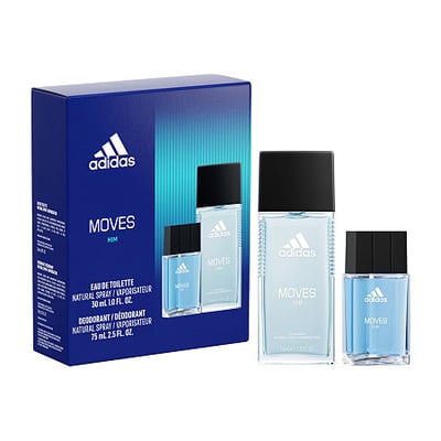Adidas Moves For Him 2-Pc Gift Set - Men's Eau De Toilette