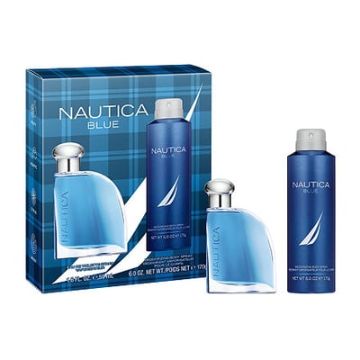 Nautica Blue Eau De Toilette Gift Set - 2 Pieces, 2.5 oz