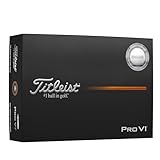 Titleist Pro V1 Enhanced Alignment Golf Ball Pro V1 12-Ball Pack White