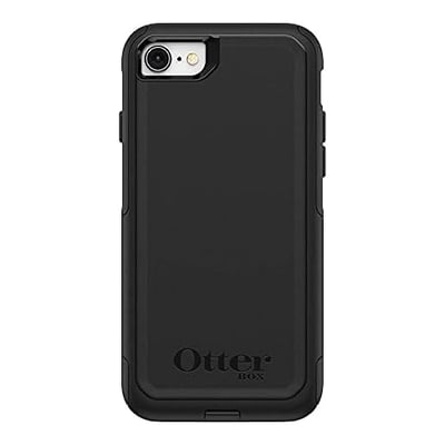 OtterBox iPhone SE 3rd & 2nd Gen (NOT SE4 – 2025 MODEL) iPhone 8 & iPhone 7 (NOT PLUS SIZED MODELS) Commuter Series Case - Black, Slim & Tough, Pocket-Friendly, with Port Protection