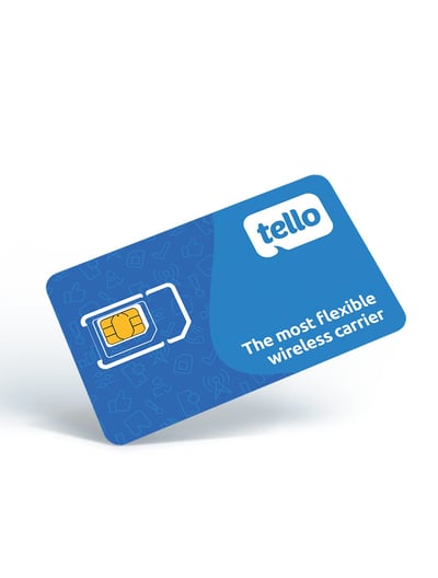 Tello Mobile Prepaid SIM Card Kit