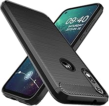 Osophter for Moto E 2020 Case,Moto XT2052-1 Case Shock-Absorption Flexible TPU Rubber Protective Phone Cover for Motorola Moto E(2020)(Black)