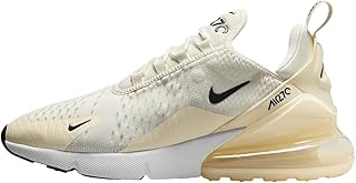 Nike Air Max 270 Women's Shoes (AH6789-124, Sail/Coconut Milk/Pale Ivory/Black) Size 8.5