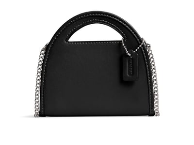 COACH Top Handle Card Case (Black) Wallet Handbags