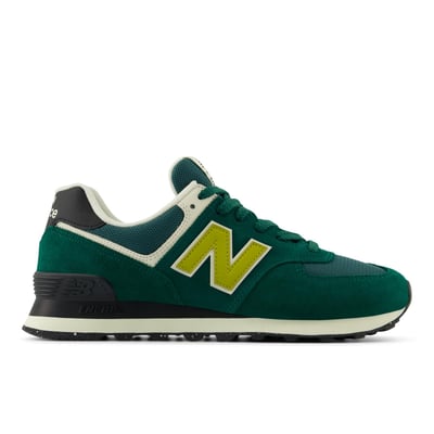 New Balance Unisex-Adult 574 V2 All Day Sneaker 12 Wide Women/10.5 Men Marsh Green/Marshland/New Spruce