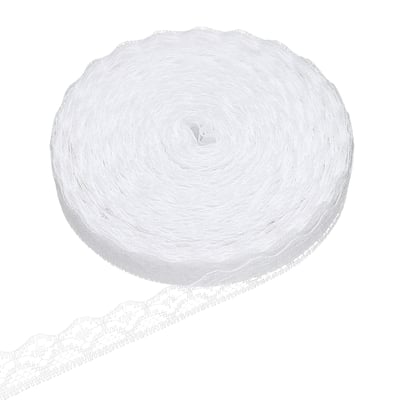 30 Yards White lace lace Ribbon, Gift Wrapping, Dress Decoration, Wedding Decoration, Sewing Crafts (Style1)