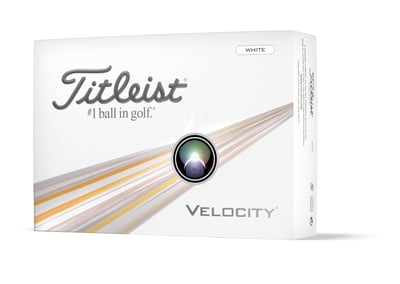 Titleist 2024 Velocity Golf Ball #1-#4 12-Ball Pack White