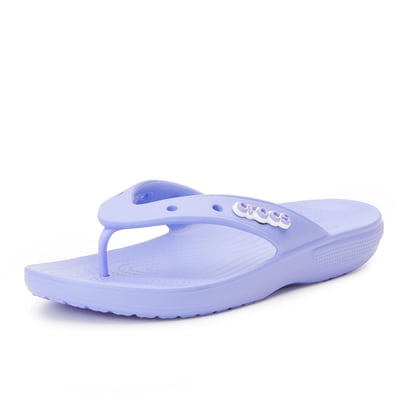 Crocs Women's Men's Classic Flip Flops 17 Women/15 Men Digital Violet